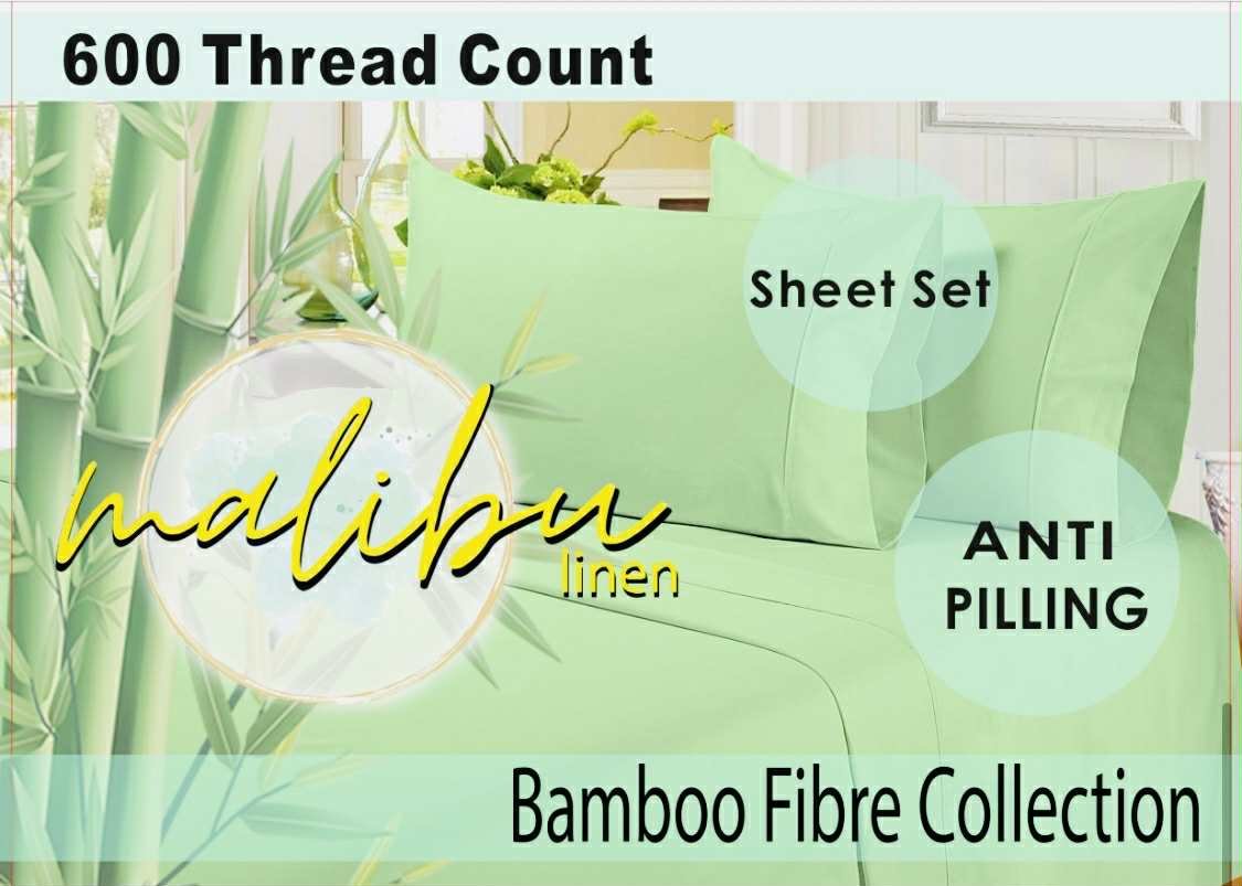 Bamboo Fibre Bedsheet - 600 Thread Count - Image 3