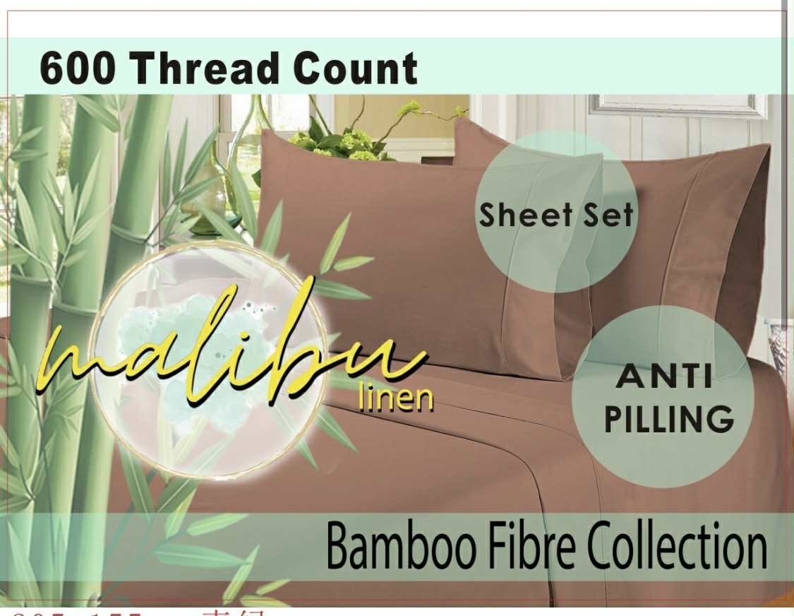 Bamboo Fibre Bedsheet - 600 Thread Count - Image 5